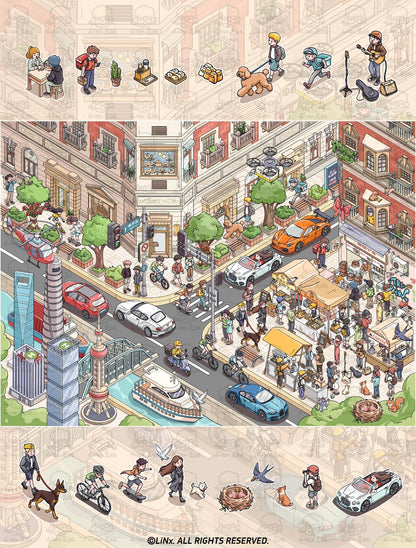 Vol. 29 Flower & Bird Market Flea Market Citywalk - L