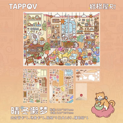 Vol. 2 Gege House Series Lazy Sunny Winter Dream Summer Garden in Full Bloom - L