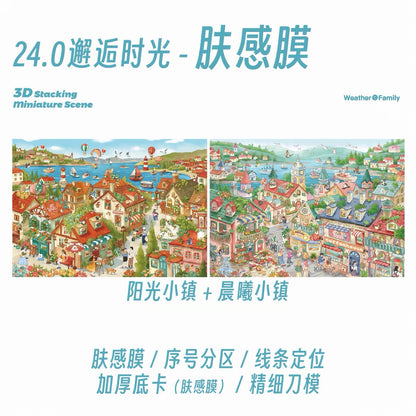 Weather Family Vol. 24 Encountering Time Sunny Town + Dawn Town - L