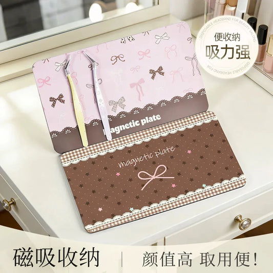 DIY mininature Scene Sticker Wkaka Magnetic Tweezer Holder Board Vol. 1 (14*24cm) A B C D Storage Box - L 1