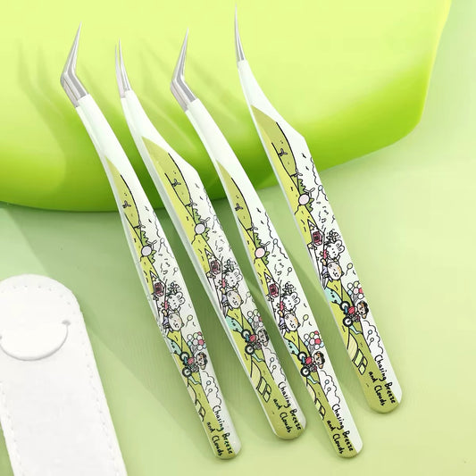 DIY miniature Scene Sticker WuWeiQingHuan Spring Stroll Tweezers Vol. 2 Angled Tip Tweezers - Standard Edition Angled Tip Tweezers - Resin Edition Dolphin Tweezers - Standard Edition Dolphin Tweezers - Resin Edition - S 1