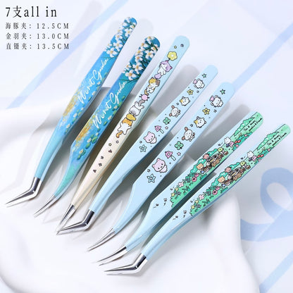 DIY miniature Scene Sticker WuWeiQingHuan WuWeiQingHuan Tweezers Vol. 6 C Monet Garden 1