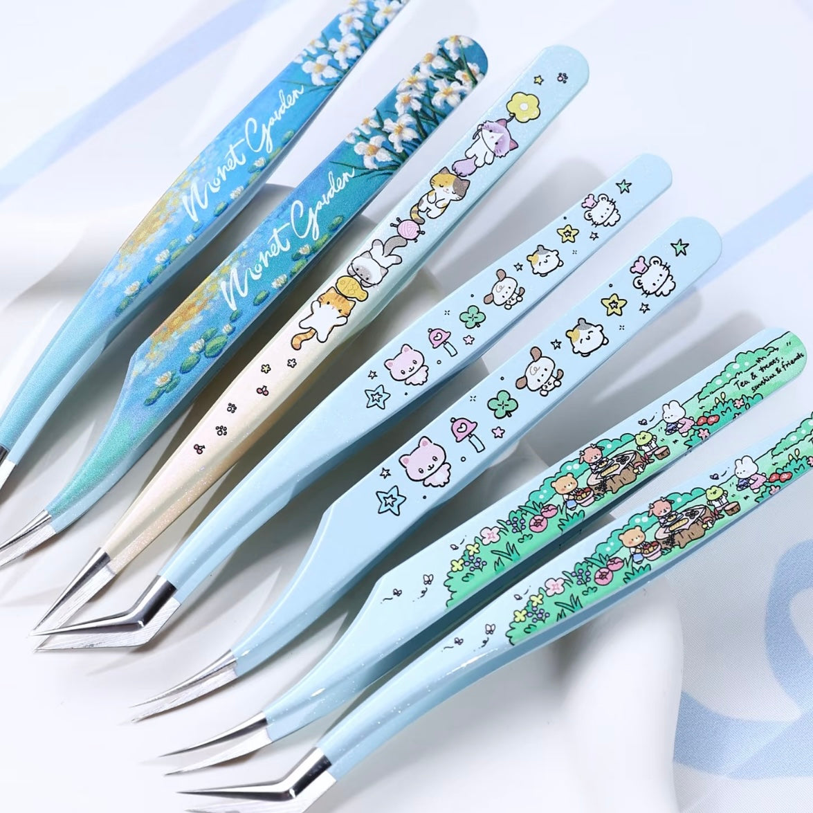 DIY miniature Scene Sticker WuWeiQingHuan WuWeiQingHuan Tweezers Vol. 6 C Monet Garden 5