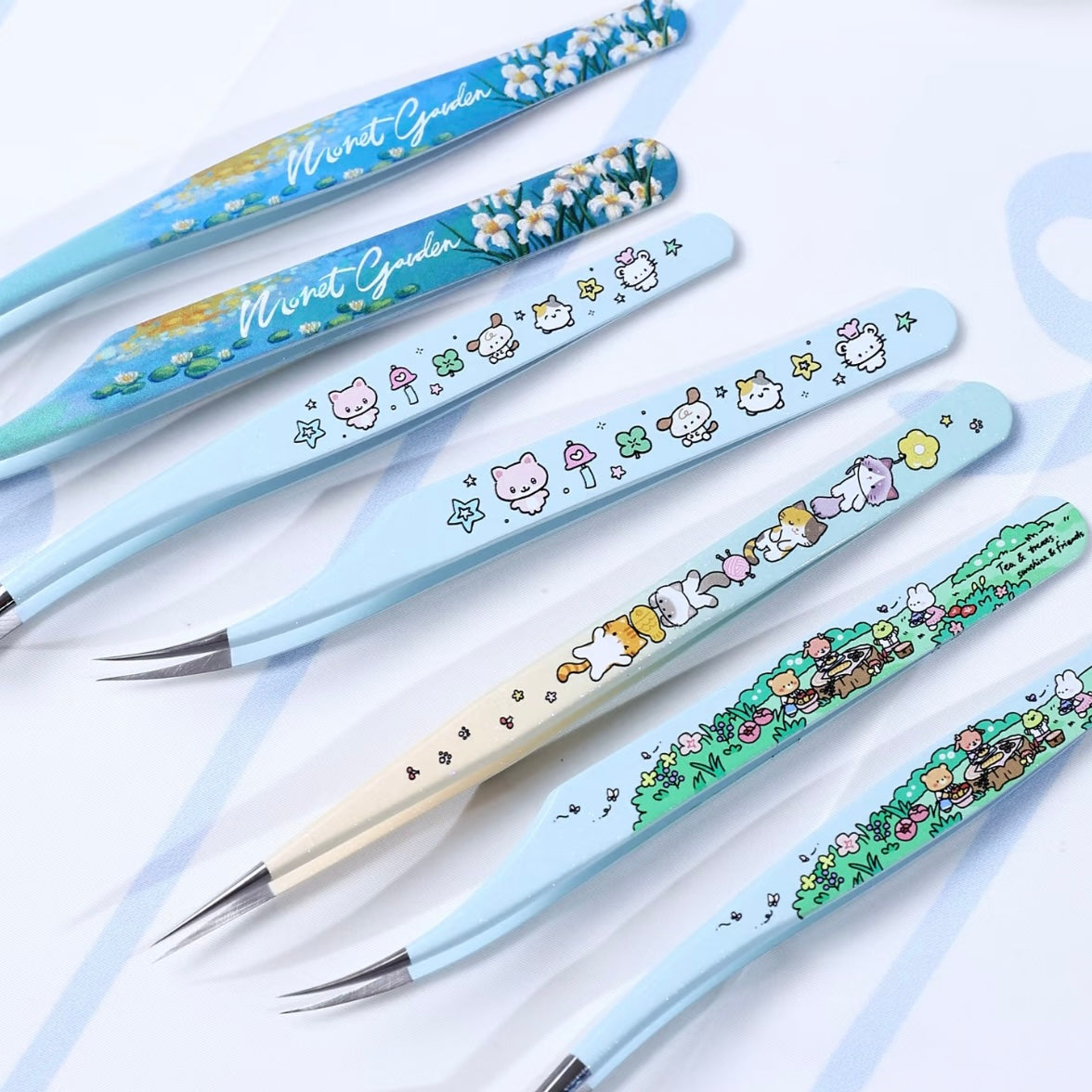 DIY miniature Scene Sticker WuWeiQingHuan WuWeiQingHuan Tweezers Vol. 6 C Monet Garden 9
