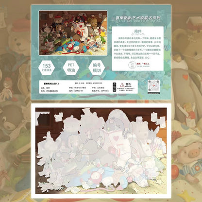 DIY mininature Scene Sticker StickyJoy Vol. 1 If the World Were a Little Crooked Artist Collaboration Series 6