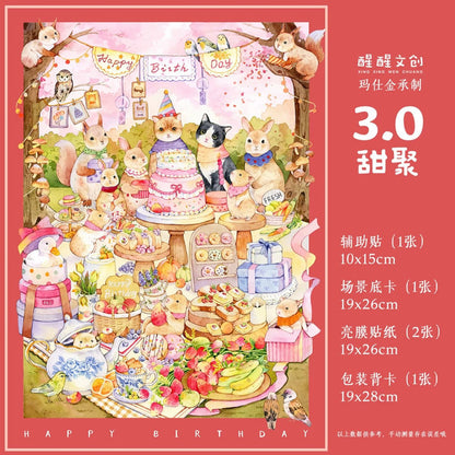 Vol. 3 Leisure Gardening Tranquil Ease Innocent Dreams Sweet Gathering - L