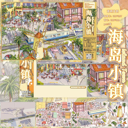 Vol. 7 Around the World Space Town Canyon Adventure Park Island Town Prague Square - L