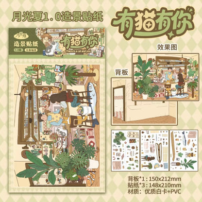 Vol. 1 A Little Healing My Desk Doll Party With Cats, With You - M