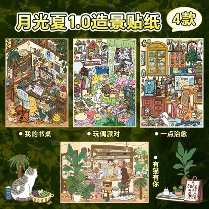 Vol. 1 A Little Healing My Desk Doll Party With Cats, With You - M