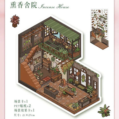 Vol. 52 Incense Courtyard Rose Cottage - L