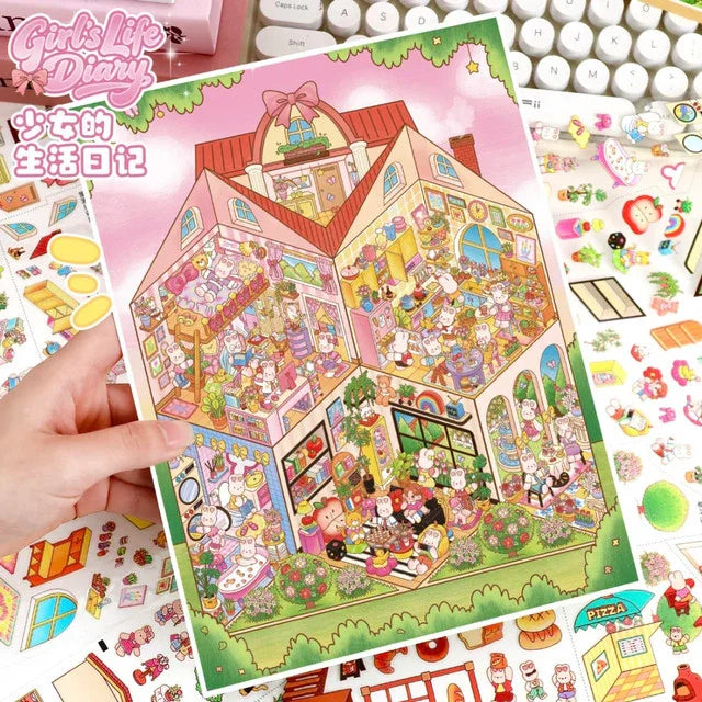 Vol. 108 Stair Town Girl’s Life Diary - L