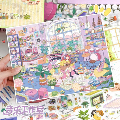 Vol. 115 Music Studio Illustration Studio - L