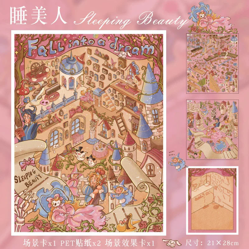 Fairy Tale Series Vol. 136 Snow White Sleeping Beauty - L