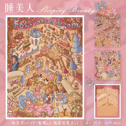 Fairy Tale Series Vol. 136 Snow White Sleeping Beauty - L