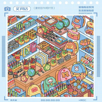 DIY mininature Scene Sticker YiLan Stocking Collection Stocking Collection - M 6