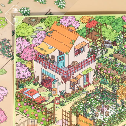 DIY miniature Scene Sticker YUXIAN YUXIAN Vol. 12 Countryside Diary - L 6