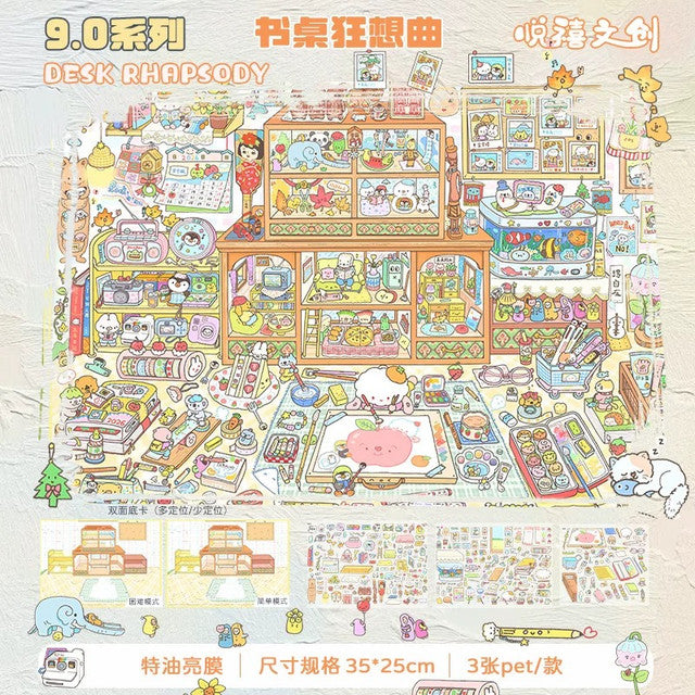 Vol. 9 Desk Rhapsody Stone Town - XL