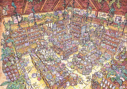 Zen Vol. 3 Worry-Free General Store Cat's house Sky Oasis House of Secrets - XL