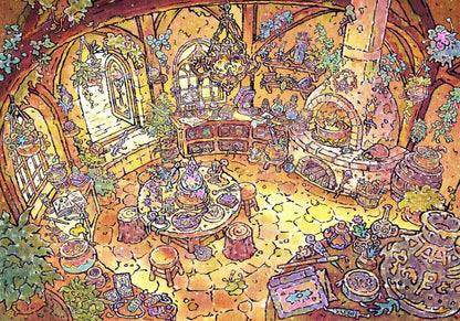 Zen Vol. 3 Worry-Free General Store Cat's house Sky Oasis House of Secrets - XL