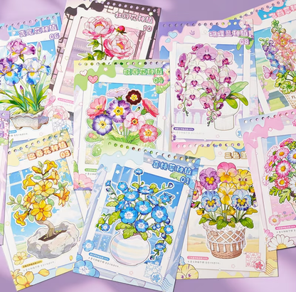 DIY mininature Scene Sticker ZIYI Planting Guide Vol. 2 Planting Guide - M 1