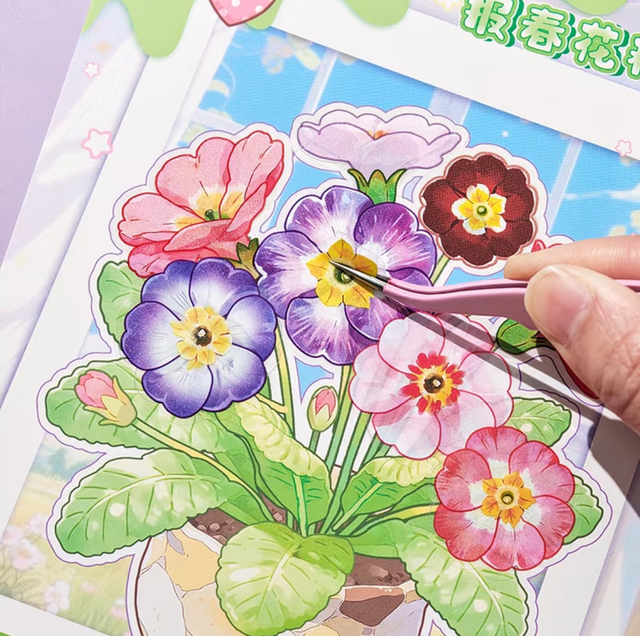 DIY mininature Scene Sticker ZIYI Planting Guide Vol. 2 Planting Guide - M 3