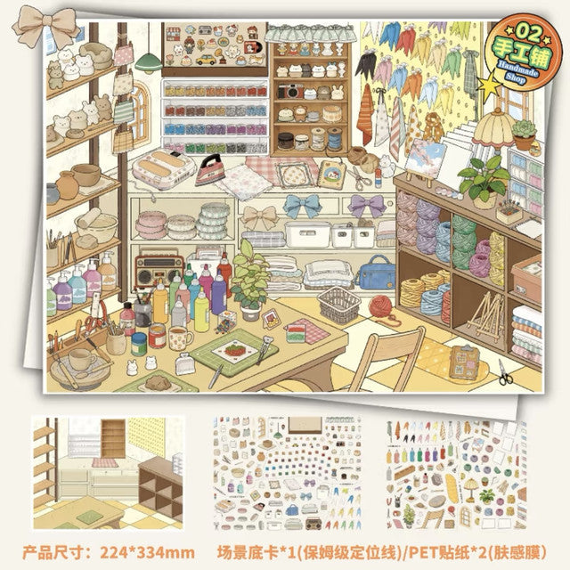 Merch Store Stationery Shop Handcraft Shop Apparel Shop Snack Shop - XL