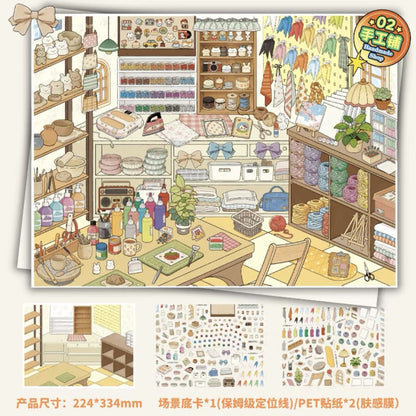 Merch Store Stationery Shop Handcraft Shop Apparel Shop Snack Shop - XL