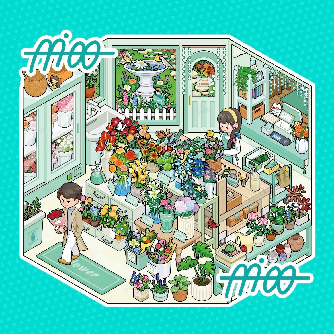A-Guai Vol. 8 Four Seasons Pavilion - XL - JoyJollyCrafts