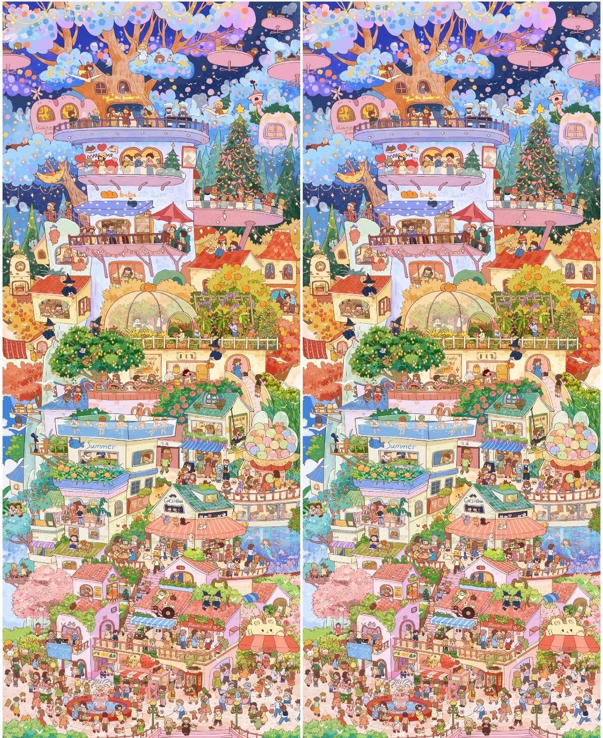 A-Guai Vol. 8 Four Seasons Pavilion - XL - JoyJollyCrafts