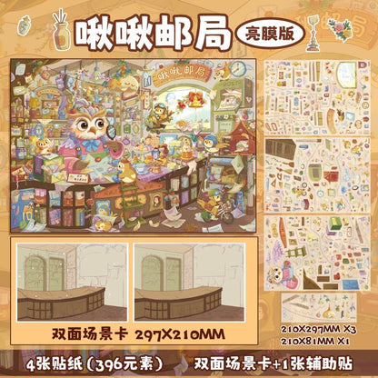 ADOL Vol. 5 Fireworks Market School Commute Autumn Camping Echoes of Time A Day in the Life of a Worker Chirp Chirp Post Office Flower Sea Fairy City - L - JoyJollyCrafts