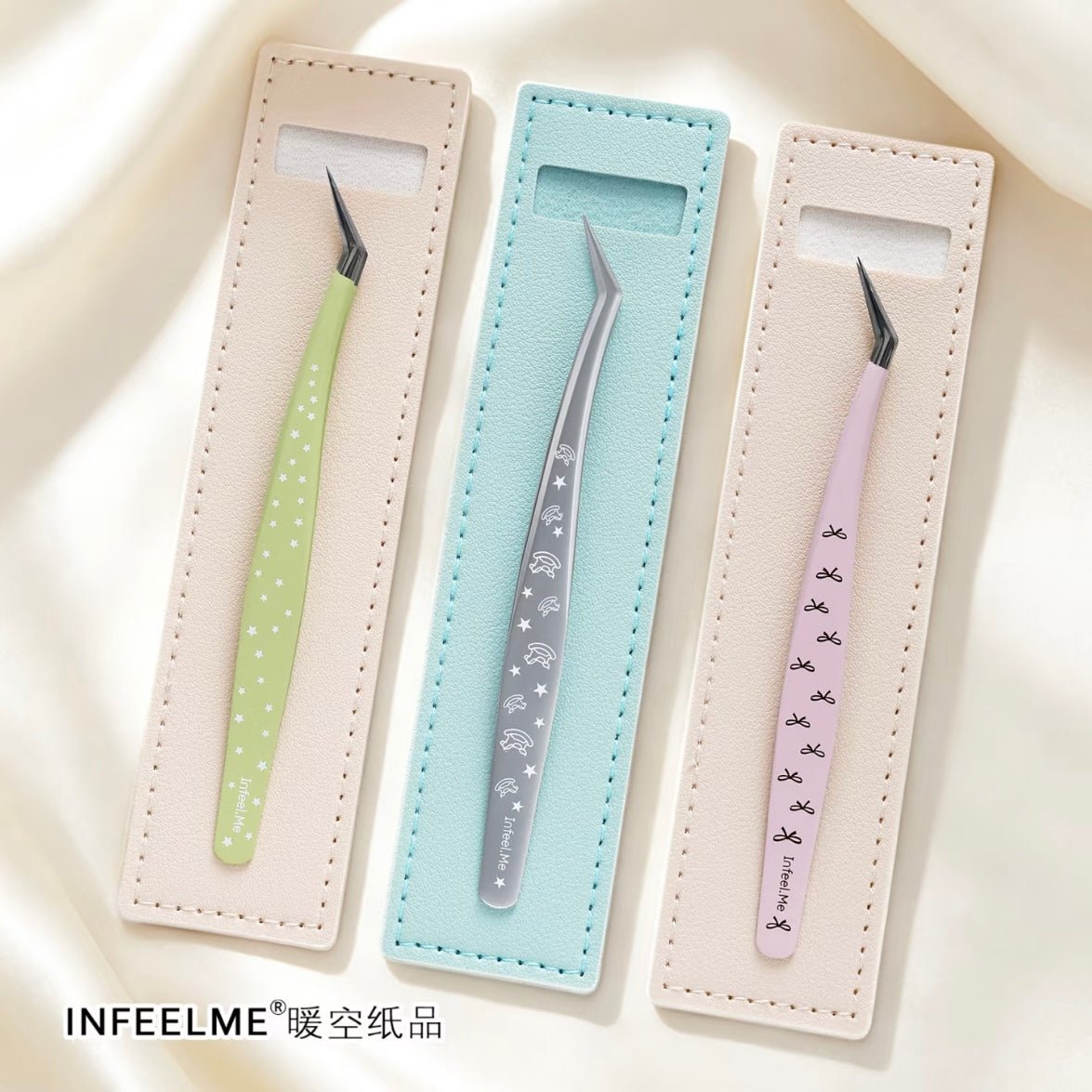Advanced Heat-Treated Tweezers Riding Dreams Bow Grassland Star - S - JoyJollyCrafts
