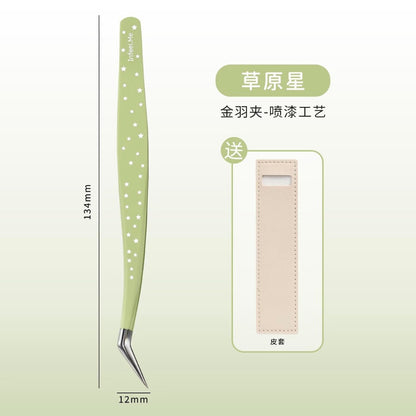 Advanced Heat-Treated Tweezers Riding Dreams Bow Grassland Star - S - JoyJollyCrafts