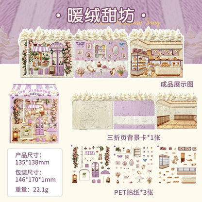 Afternoon Cottage 4-Pack Set - M - JoyJollyCrafts