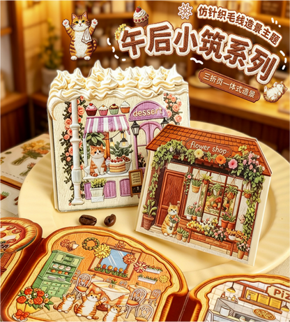 Afternoon Cottage 4-Pack Set - M - JoyJollyCrafts