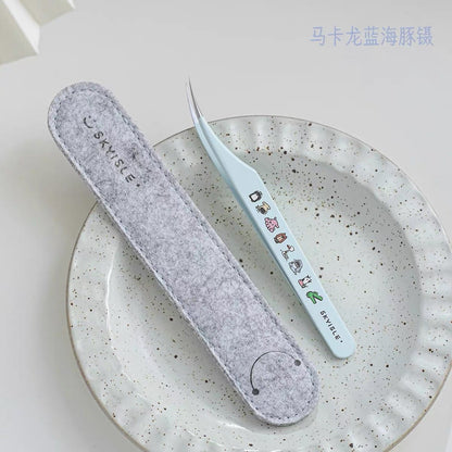 Animal Party Tweezers Morandi Pink Macaron Blue - JoyJollyCrafts
