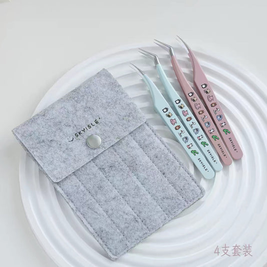 Animal Party Tweezers Morandi Pink Macaron Blue - JoyJollyCrafts