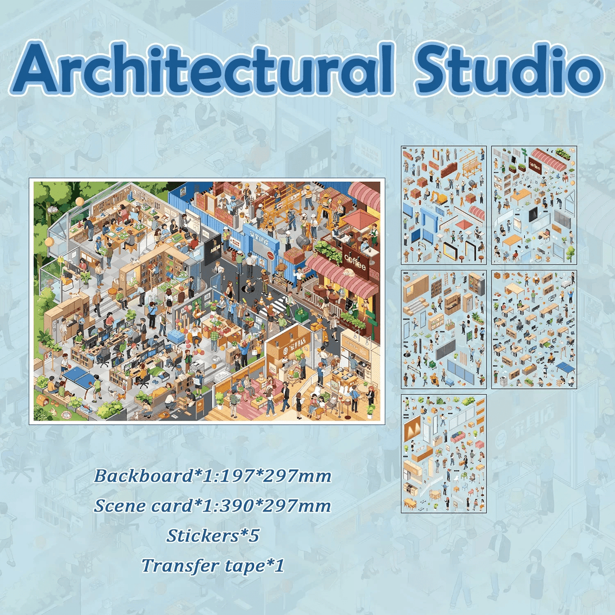 Architectural Studio Series Architectural Studio After Work Studio - XL - JoyJollyCrafts