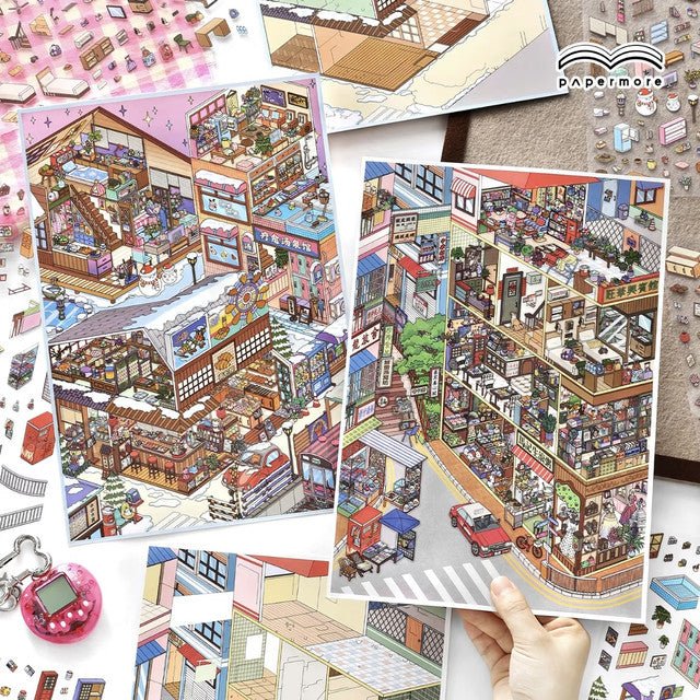 Big Corner Vol. 2 Street Corner Hot Spring Town - L - JoyJollyCrafts