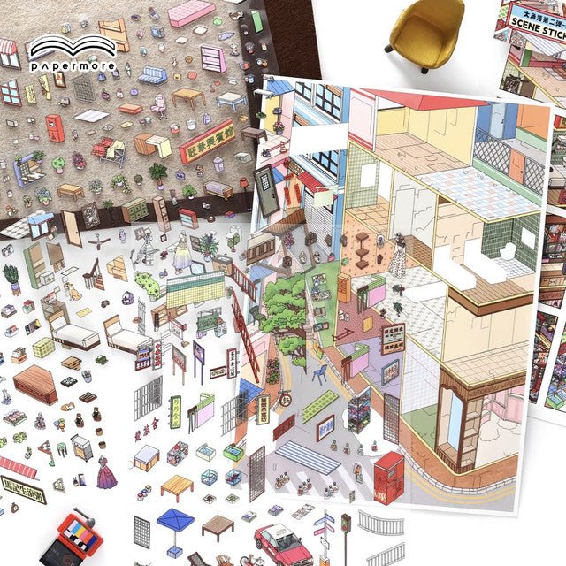 Big Corner Vol. 2 Street Corner Hot Spring Town - L - JoyJollyCrafts
