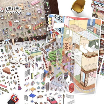 Big Corner Vol. 2 Street Corner Hot Spring Town - L - JoyJollyCrafts