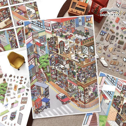 Big Corner Vol. 2 Street Corner Hot Spring Town - L - JoyJollyCrafts
