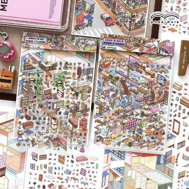 Big Corner Vol. 2 Street Corner Hot Spring Town - L - JoyJollyCrafts