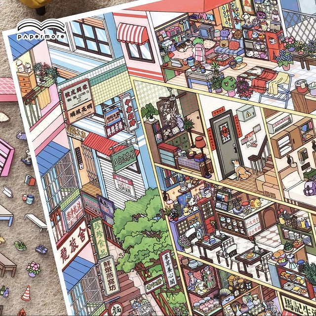 Big Corner Vol. 2 Street Corner Hot Spring Town - L - JoyJollyCrafts