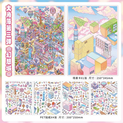 Big Corner Vol. 3 Fantasy City - L - JoyJollyCrafts