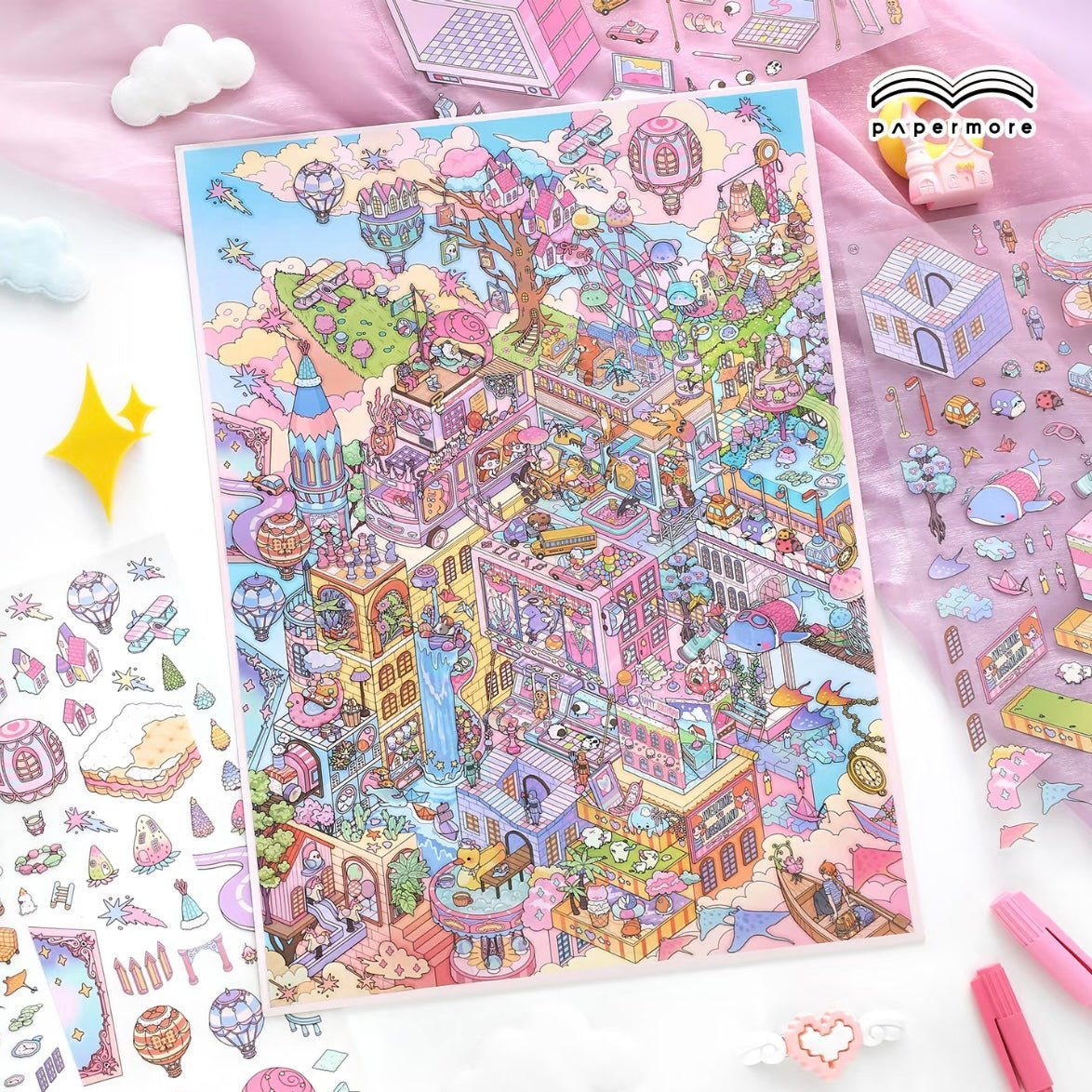 Big Corner Vol. 3 Fantasy City - L - JoyJollyCrafts