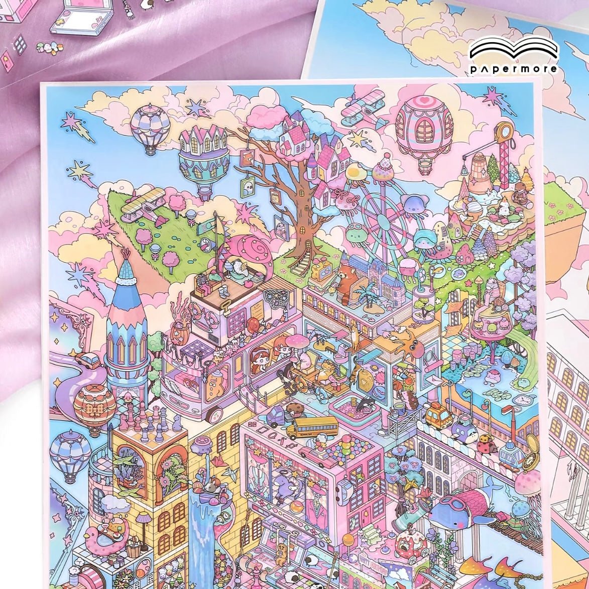 Big Corner Vol. 3 Fantasy City - L - JoyJollyCrafts