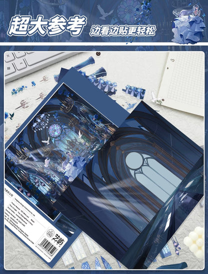 Blue Rose's Holy Gift Blue Rose's Holy Gift Blue Rose's Holy Gift - L - JoyJollyCrafts