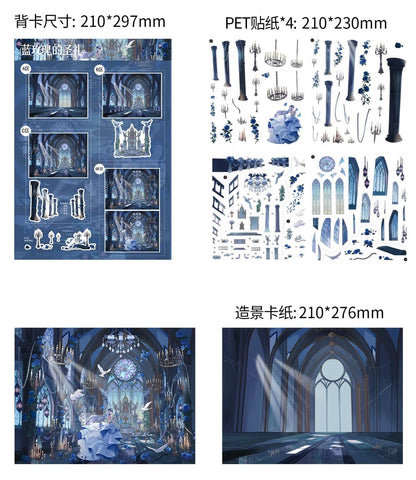 Blue Rose's Holy Gift Blue Rose's Holy Gift Blue Rose's Holy Gift - L - JoyJollyCrafts