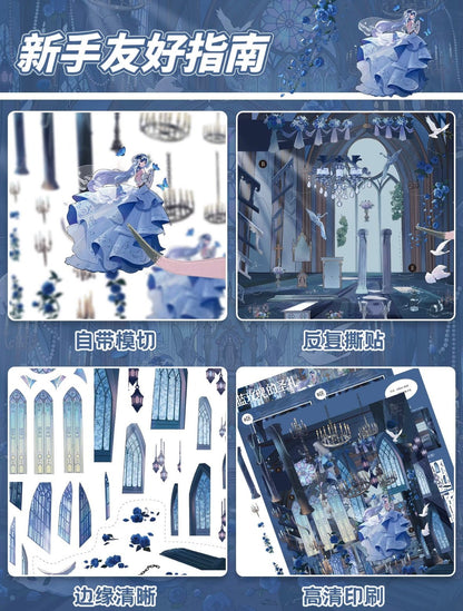 Blue Rose's Holy Gift Blue Rose's Holy Gift Blue Rose's Holy Gift - L - JoyJollyCrafts