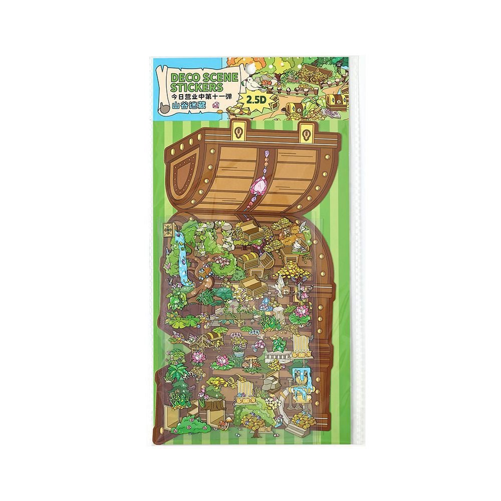 Boutique series Vol. 11 Castle Collection Hidden Valley Crab Treasure Box Underground Treasure - M - JoyJollyCrafts